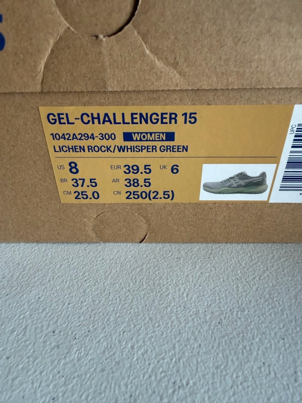 Asics Women's Light Mint Green Running Shoes - Picture 2 of 8